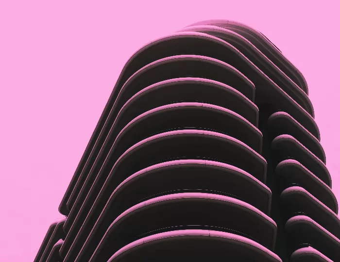 Lofty Rosy Skyscape