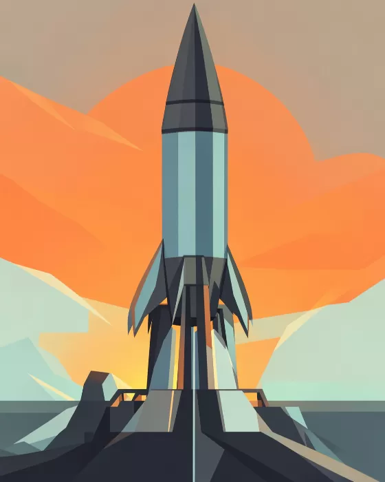 Sunset Rocket