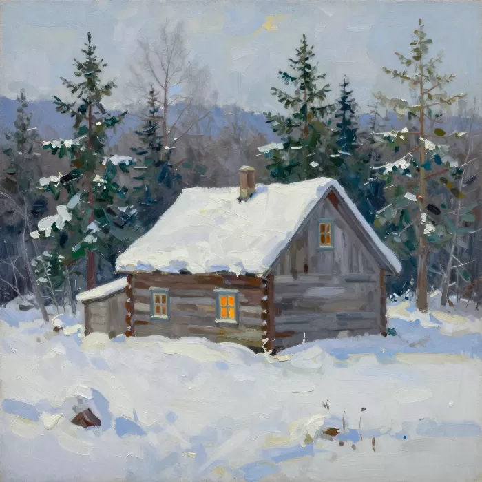 Snowbound Shack