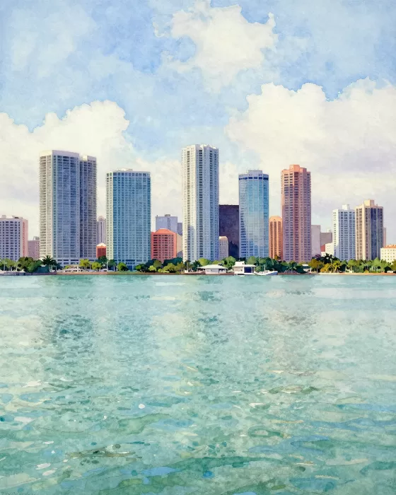 Coral Skyline
