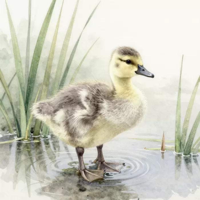 Pondside Gosling