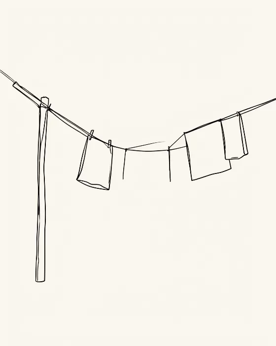 Clothesline Sparrows
