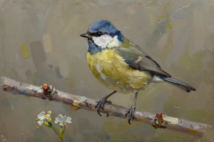 Warbler Impasto