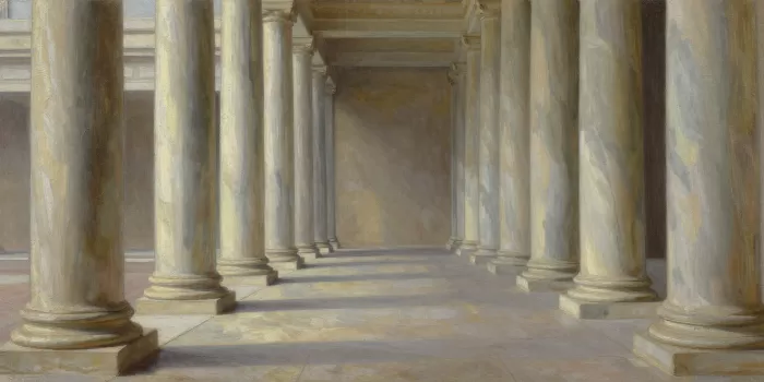 Sunlit Columns