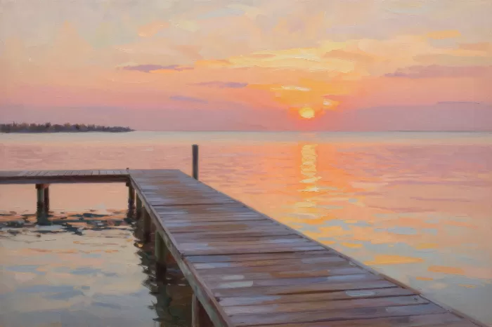 Dock Sunset