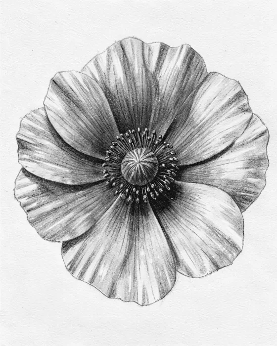 Monochrome Petals