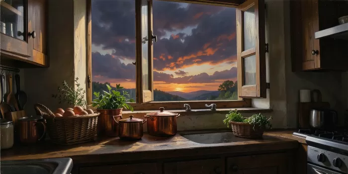 Farmhouse Dawn