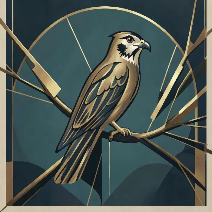 Gilded Hawk