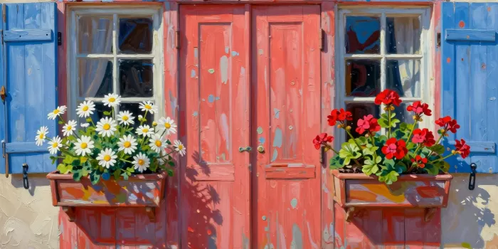 Coral Door