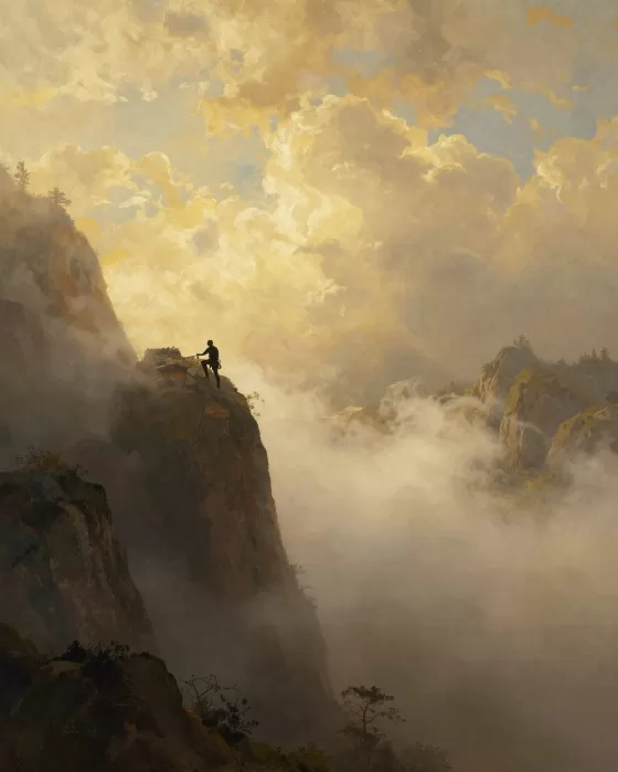Misted Ascent