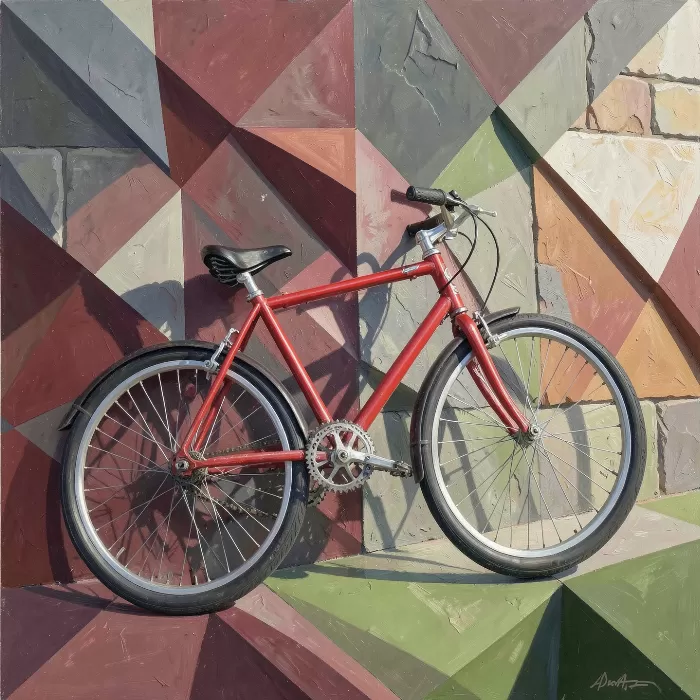 Cubist Bicycle