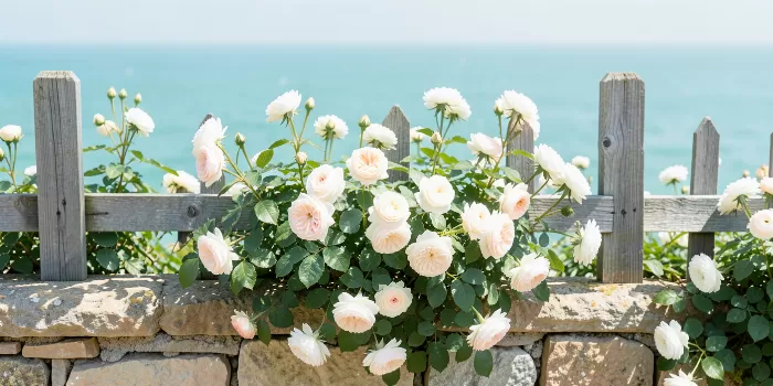 Fence Roses