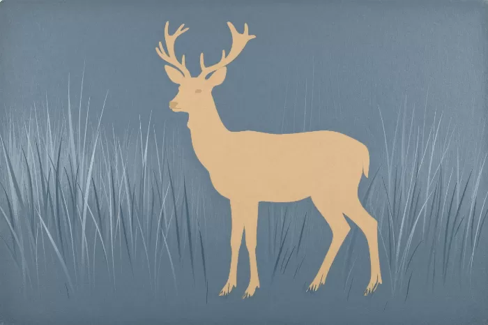 Moonlit Stag