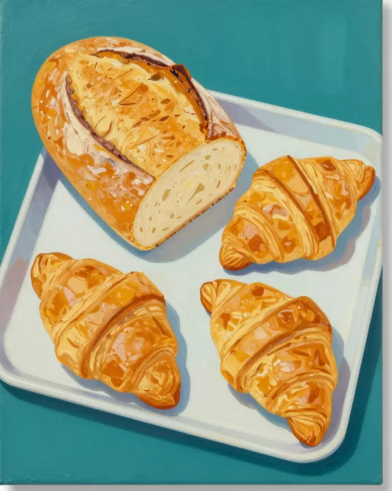 Sourdough Croissants