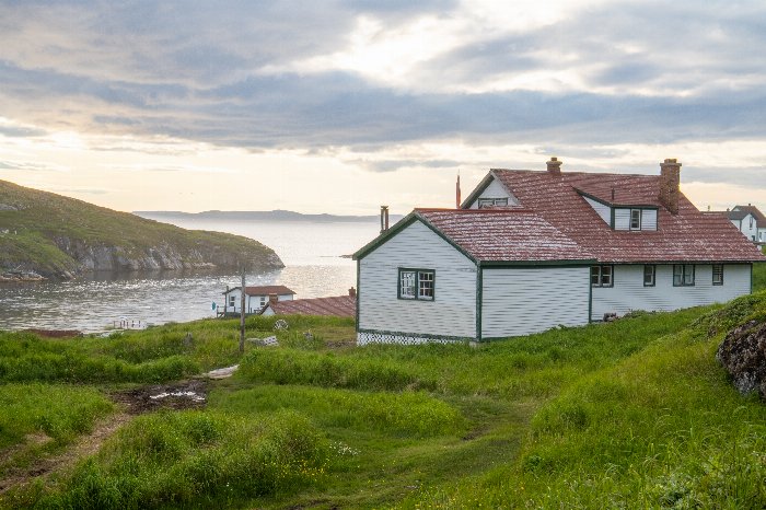 The Grenfell Cottage - Newfoundland art print