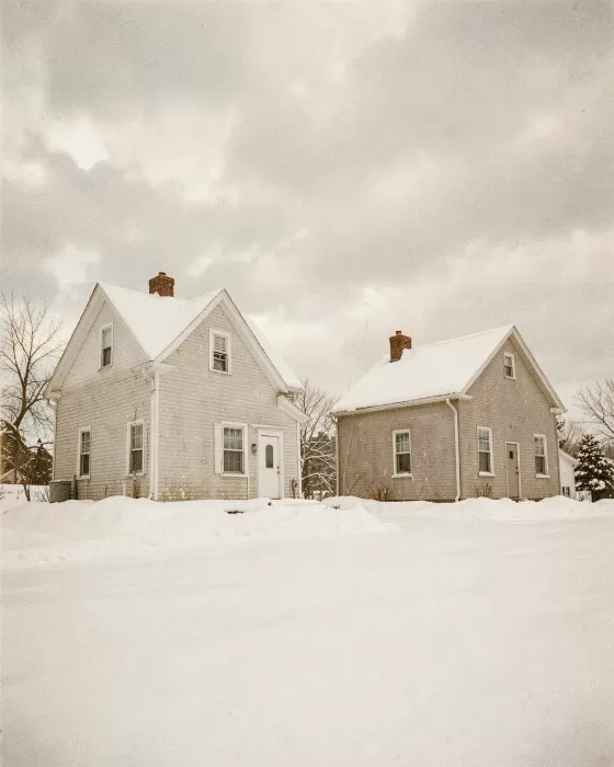 Snowbound Saltbox