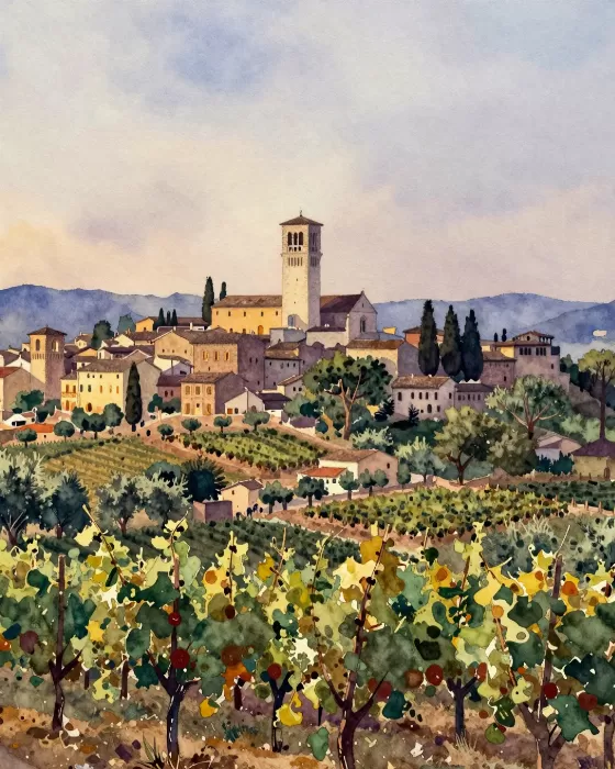 Assisi Twilight