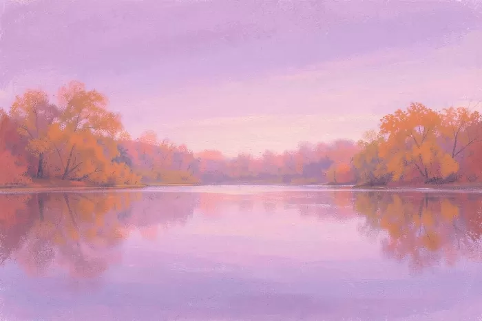 Lakeside Twilight