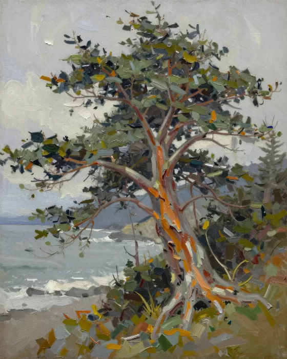 Wind-Bent Bark