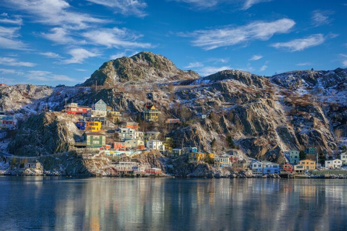 The Battery Cold Morning - Newfoundland art print