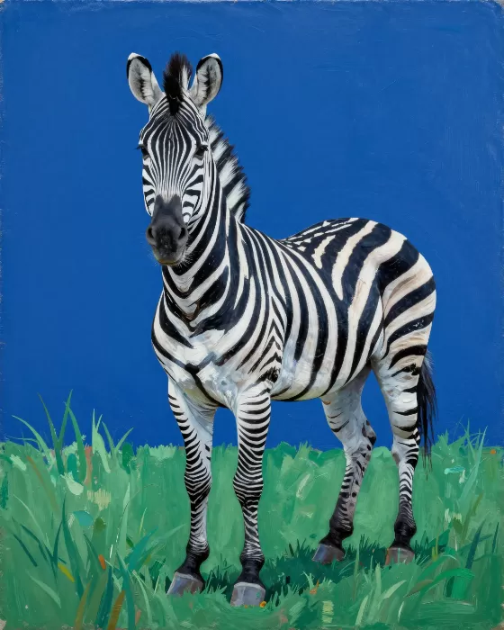 Cobalt Zebra