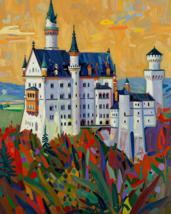 Fauvist Castle