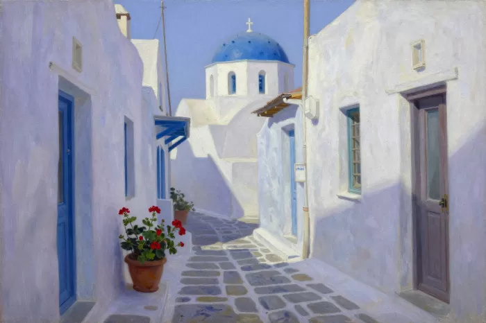 Blue Domed