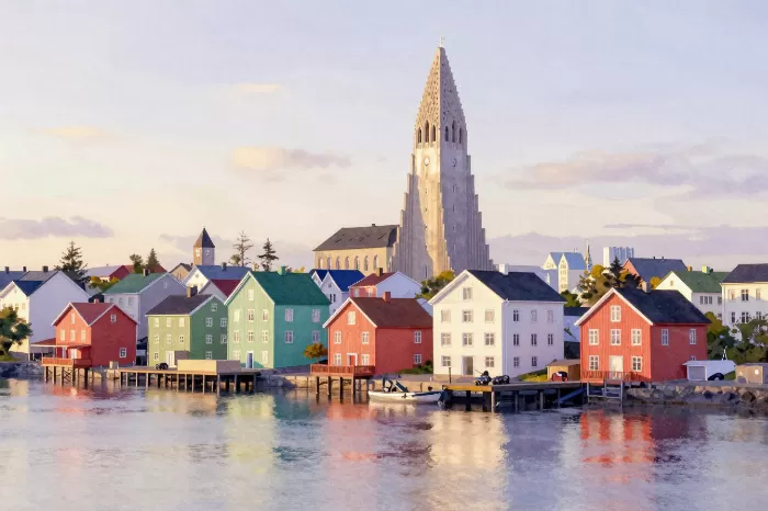 Midnight Reykjavik