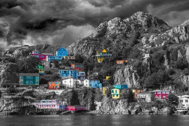 Quest For Colour - Newfoundland art print