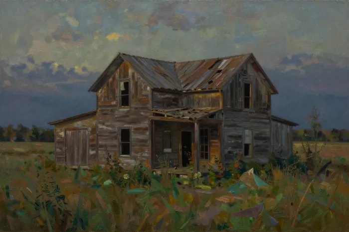 Twilight Farmhouse