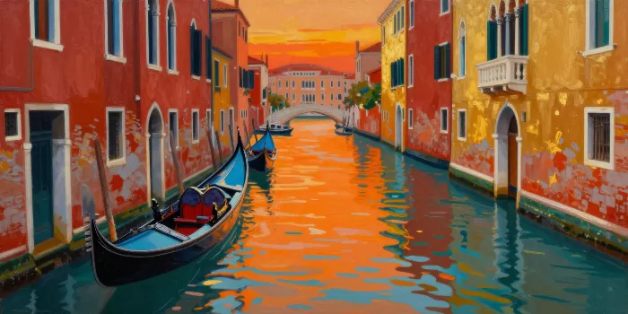 Sunset Canal