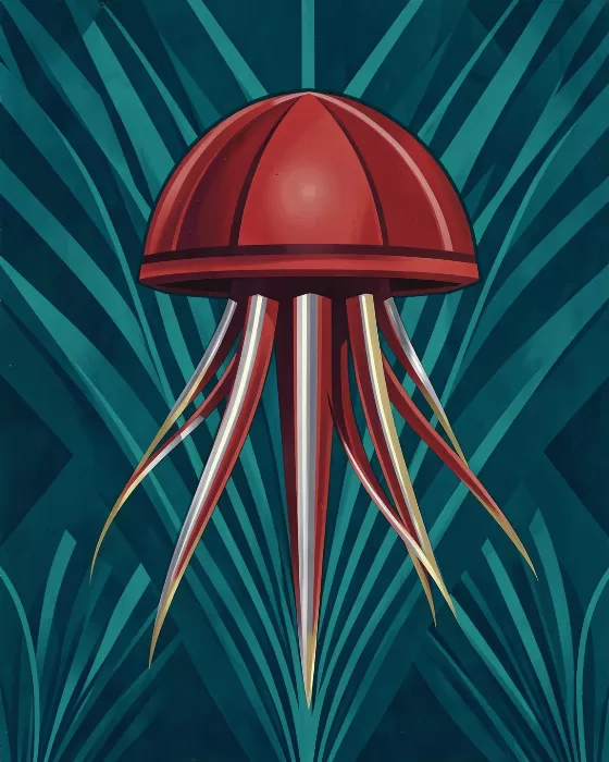 Crimson Deco