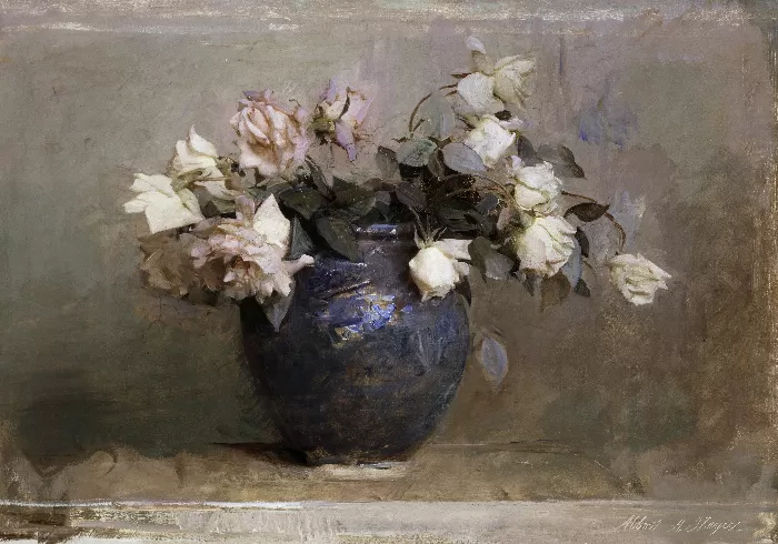 Roses (1890) painting
