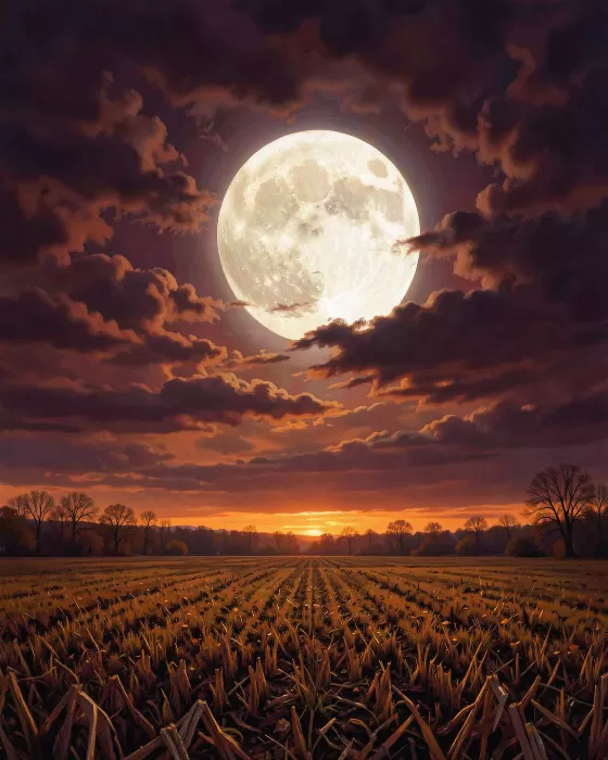 Autumn Moonrise