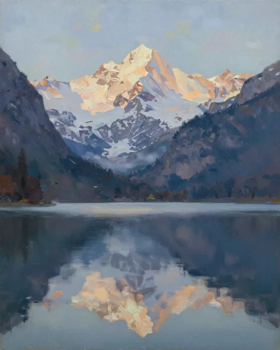 Frosted Lake