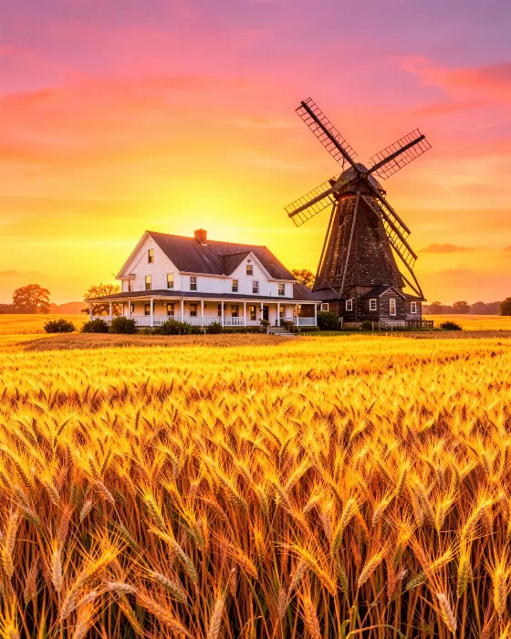 Radiant Wheatfield
