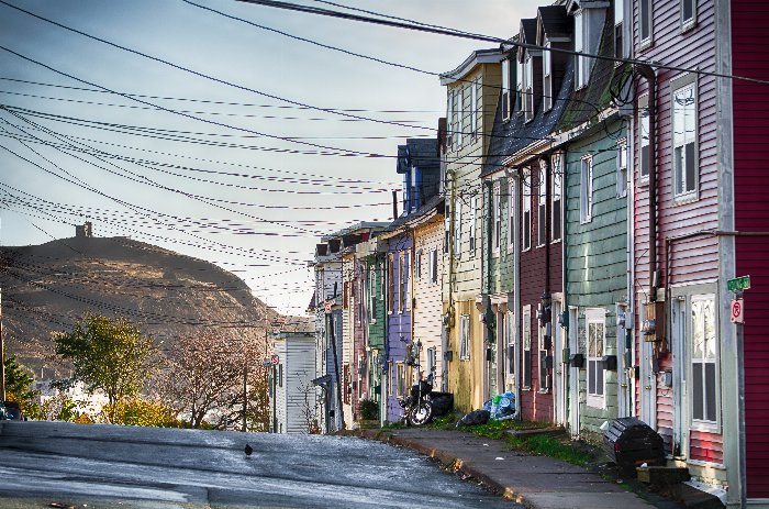 Young St - Newfoundland art print