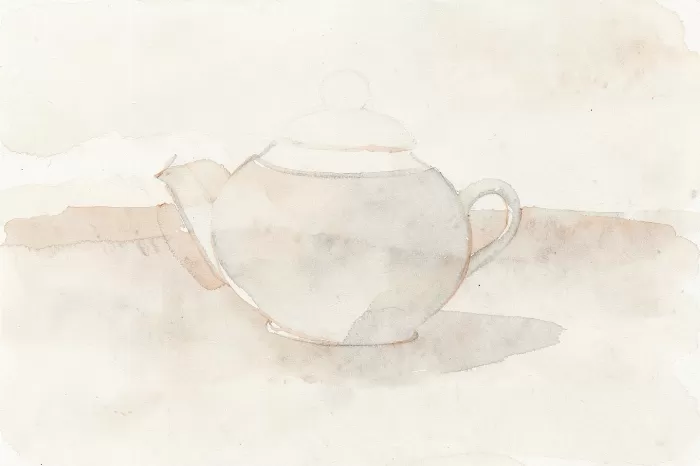 Neutral Teapot