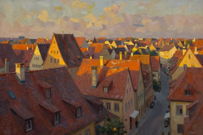 Rothenburg Rooftops