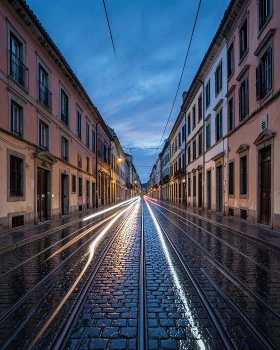 Blue Hour Rails