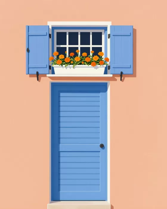 Tangerine Door