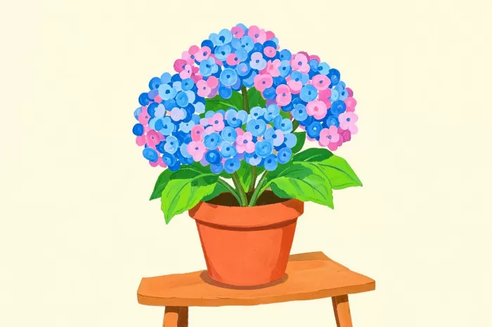 Hydrangea Pot