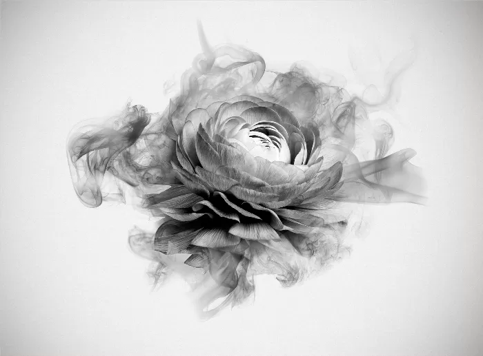 Flower smoke element
