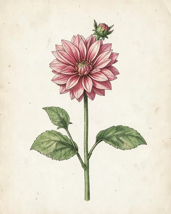 Antique Dahlia