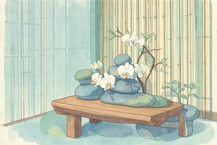 Bamboo Bench