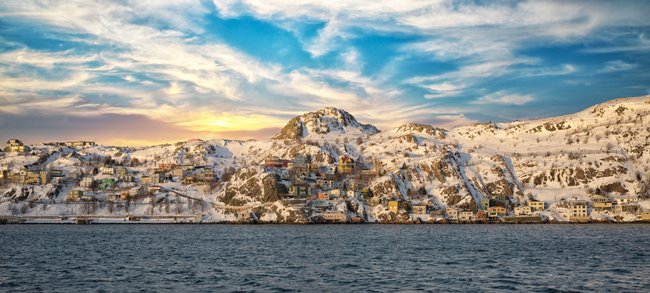 Winter Battery - Newfoundland art print