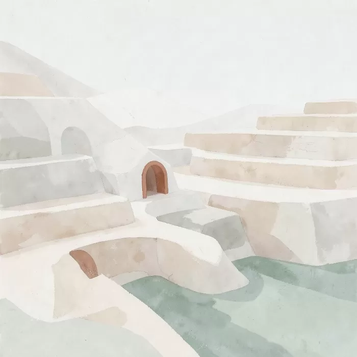 Cycladic Hillside