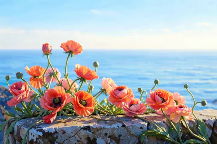Coastal Ranunculus