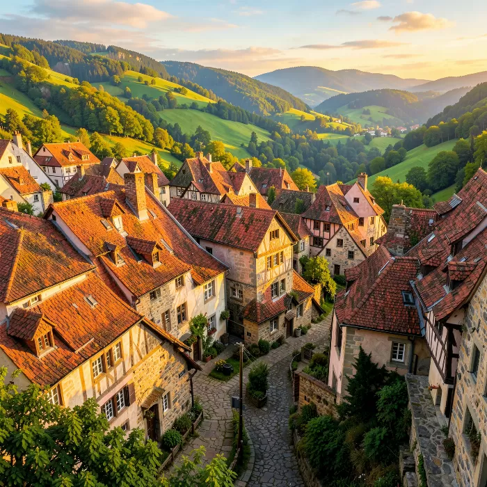 Terracotta Townscape