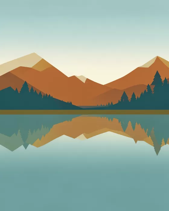 Mirrored Ridgeline